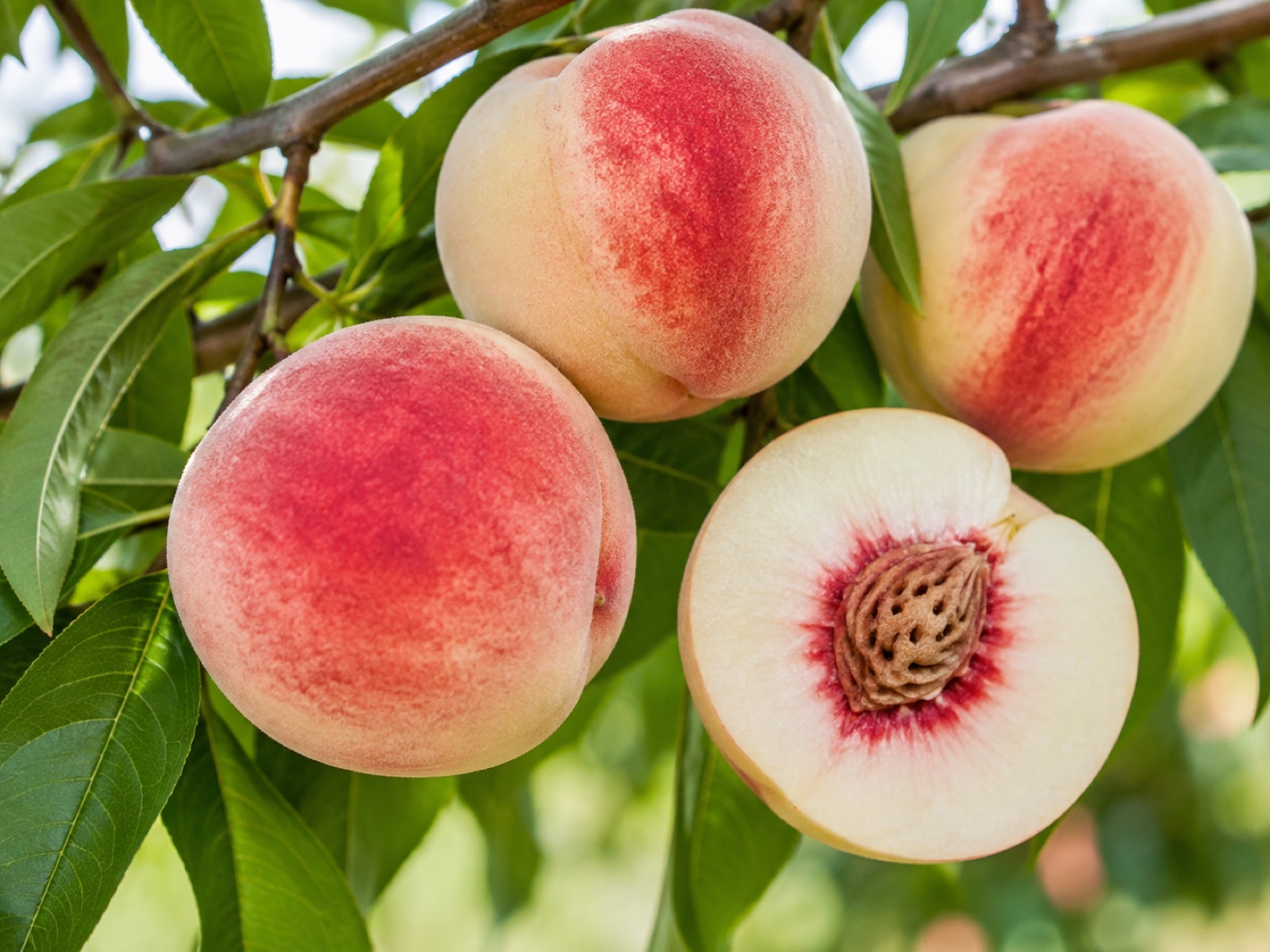 Belle of Georgia fruit